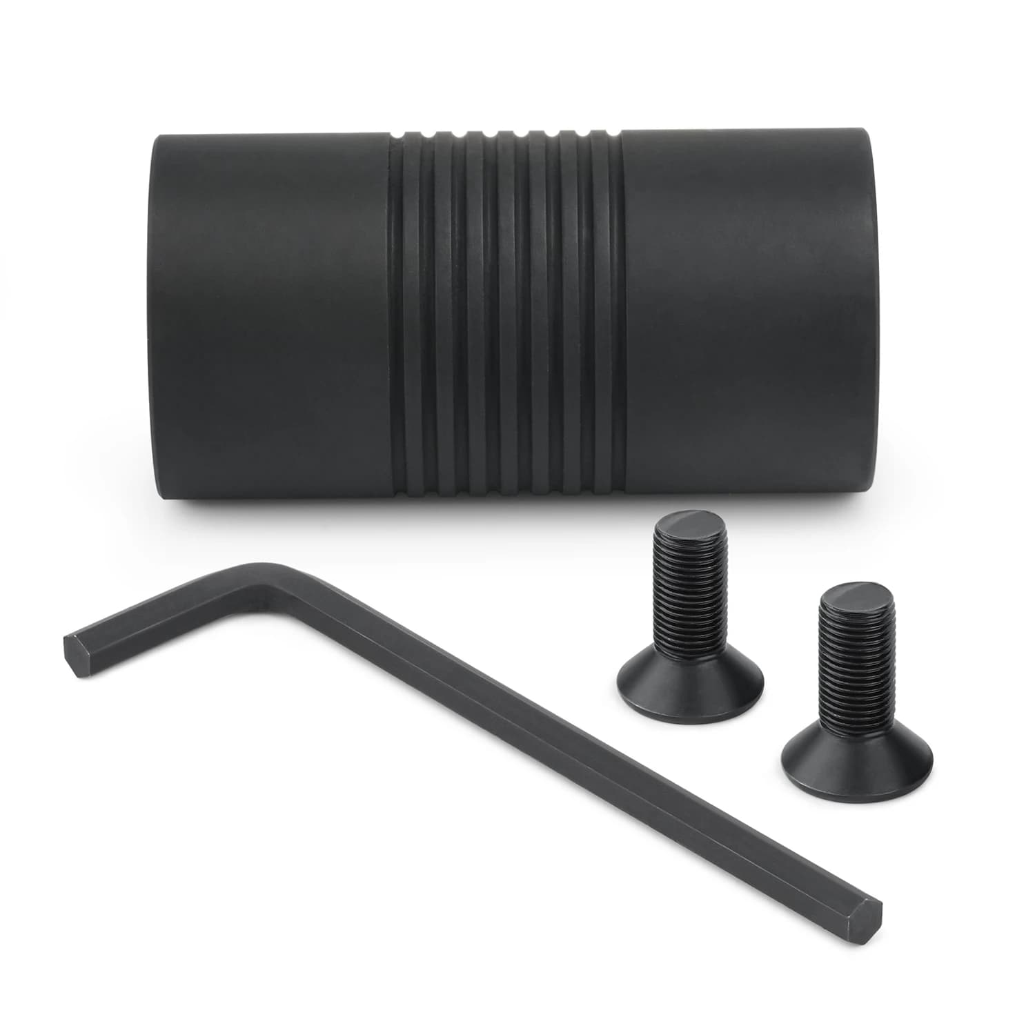 Outil de rainurage pour cadre de porte en acier trempé, conception double face, outil de rainurage pour fixation encastrée avec vis Allen et clé